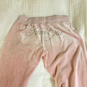 I.AM.GIA Pink Velour Pants